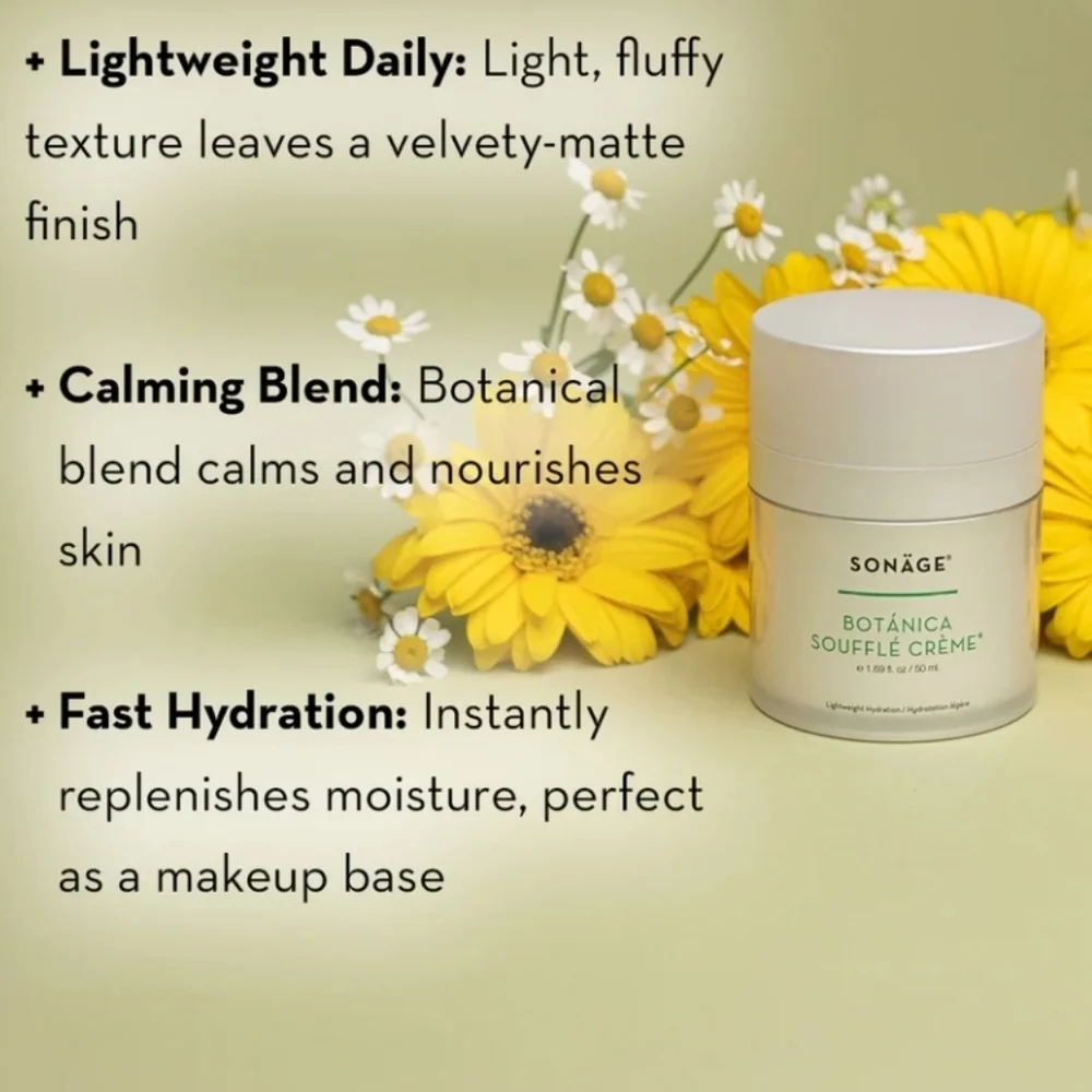 Sonage experience hydrating